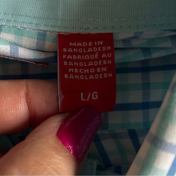 NWOT … IZOD “Size: L” Dress Shirt - Picture 4 of 4